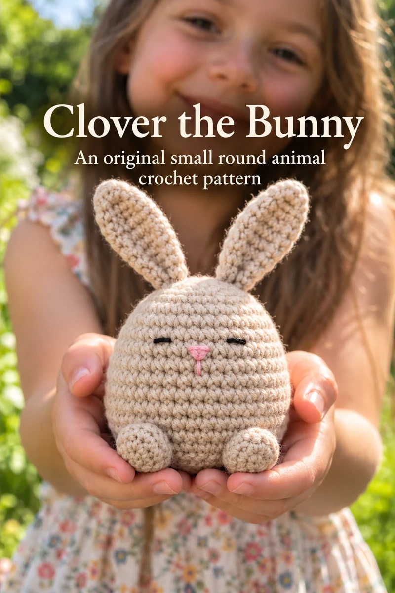 Clover the Bunny — AI illustrative cover